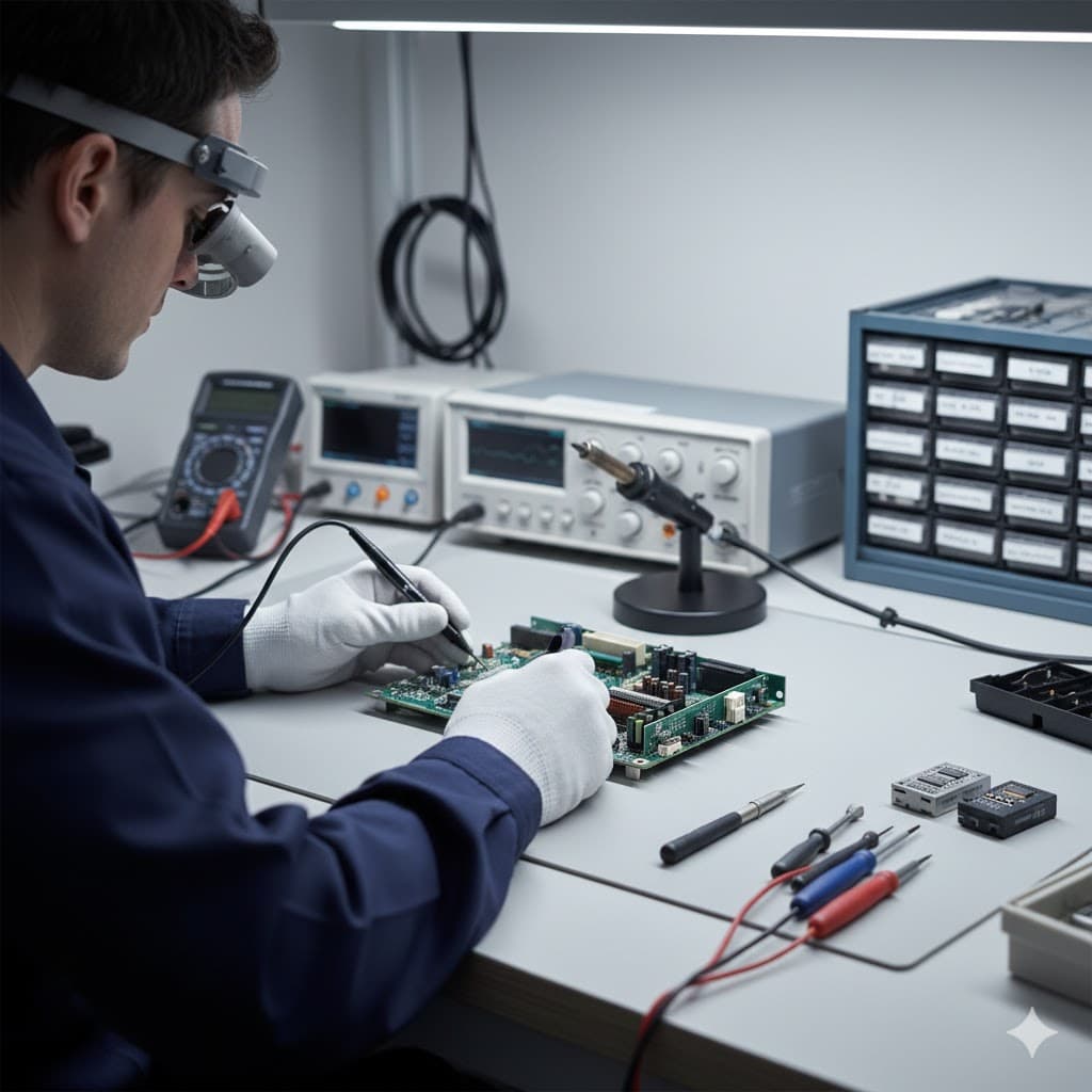 Industrial Electronics Repair by Hashtag Electronics professional diagnostics and repair